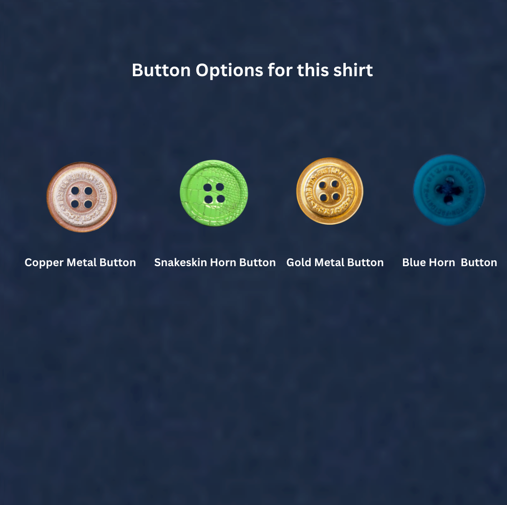 Boston Button Factory Pocket T-Shirt with Button Options