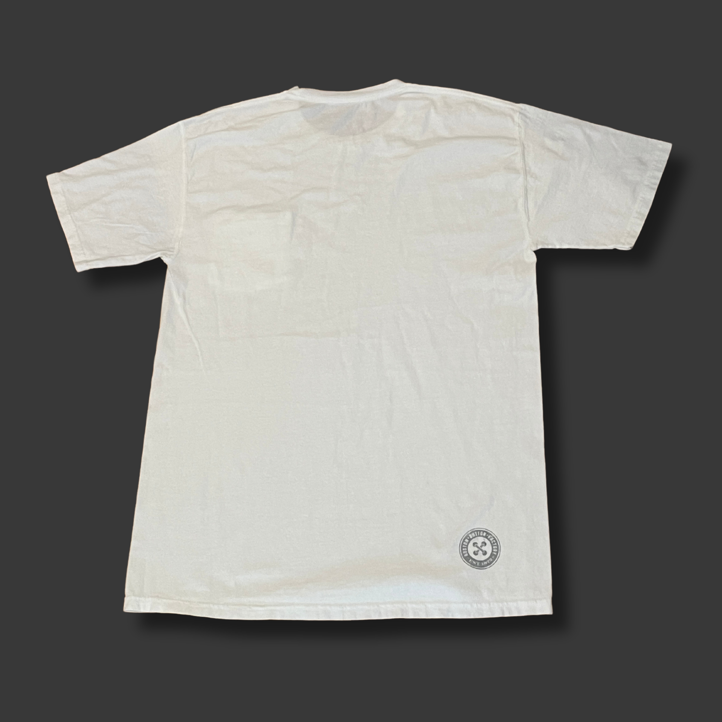 Boston Button Factory Pocket T-Shirt in White