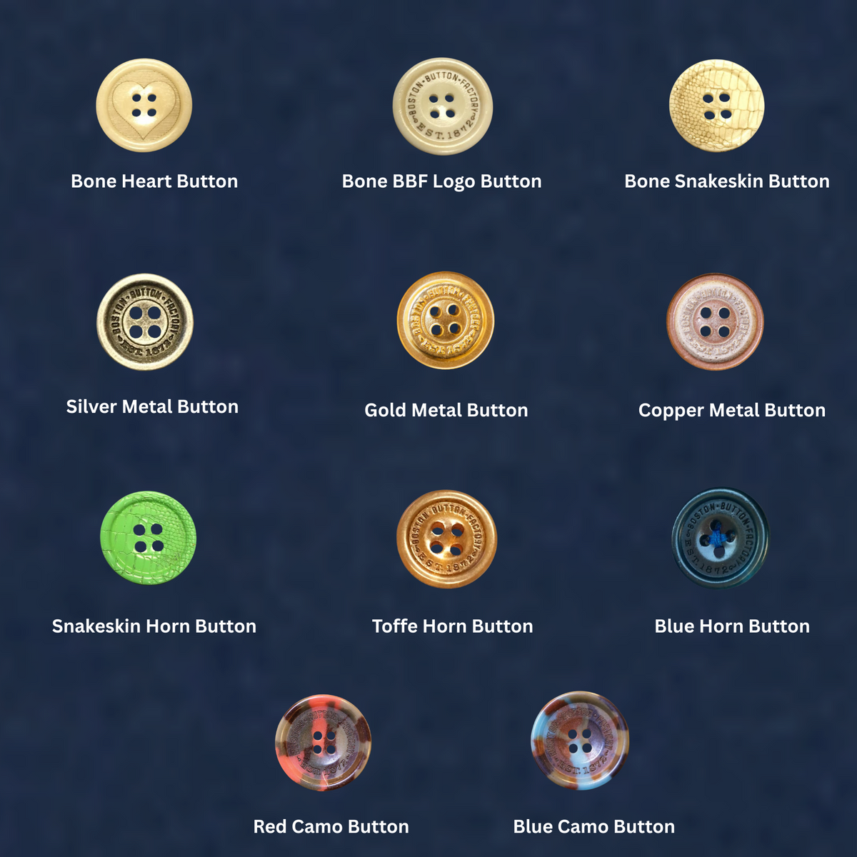 “Have a Heart” Bone Buttons - The Perfect Clothing Accessory – Boston ...