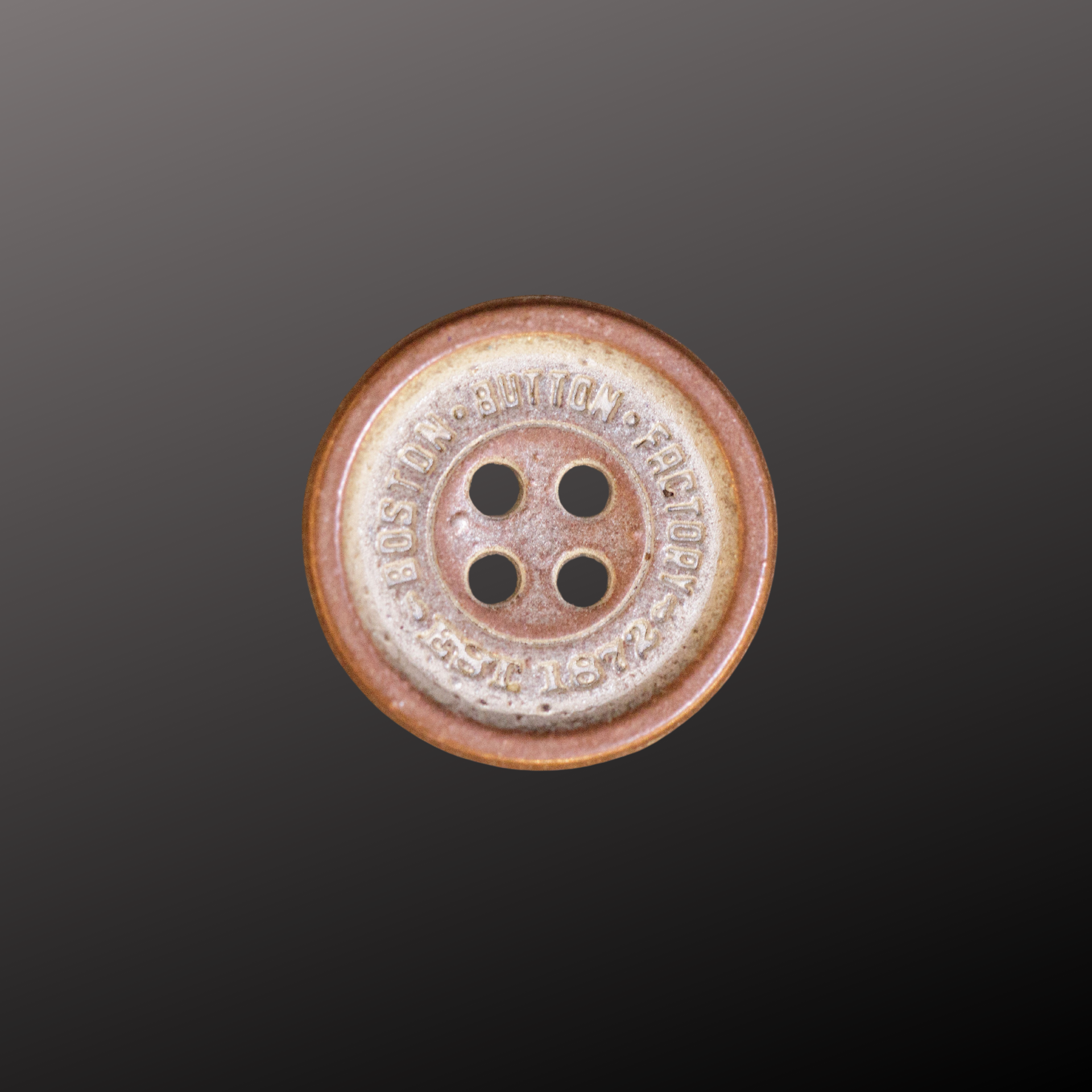 Copper Buttons for clothing by the Boston Button Factory – art inspired, style defining clothing buttons