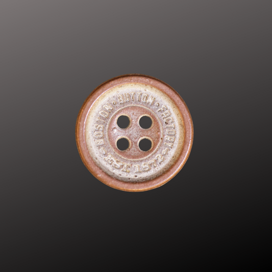 Copper Buttons for clothing by the Boston Button Factory – art inspired, style defining clothing buttons