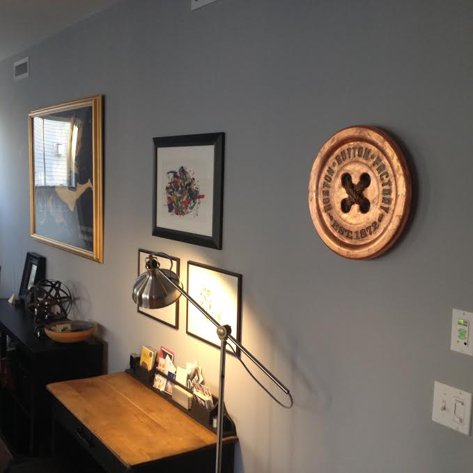 Custom Wall Art Button